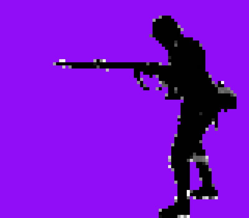 [c2bfef] WW2 German or Allied all black colored Soldier