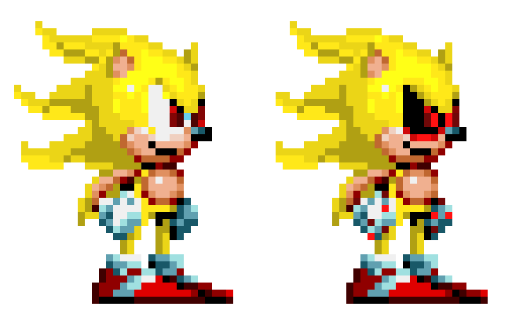 Super Sonic and Super Sonic.exe