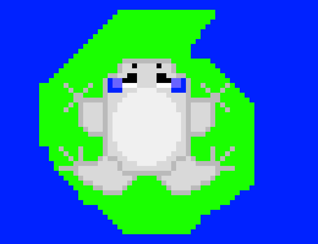 [9664c4] Glass Caelus Anura from pocket frogs