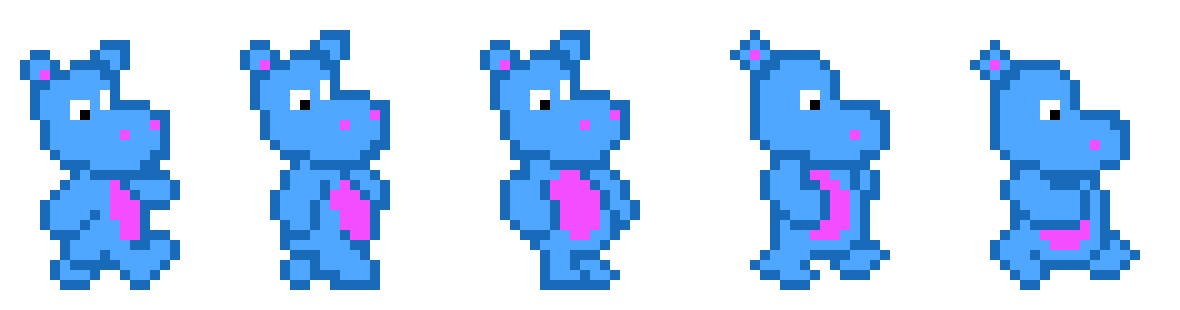 Hippo Walk Cycle