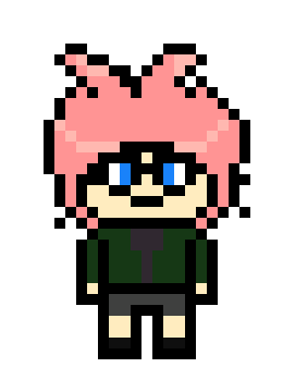 Yuuya Akihara pixel sprite