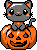 [8ba707] Halloween Cat