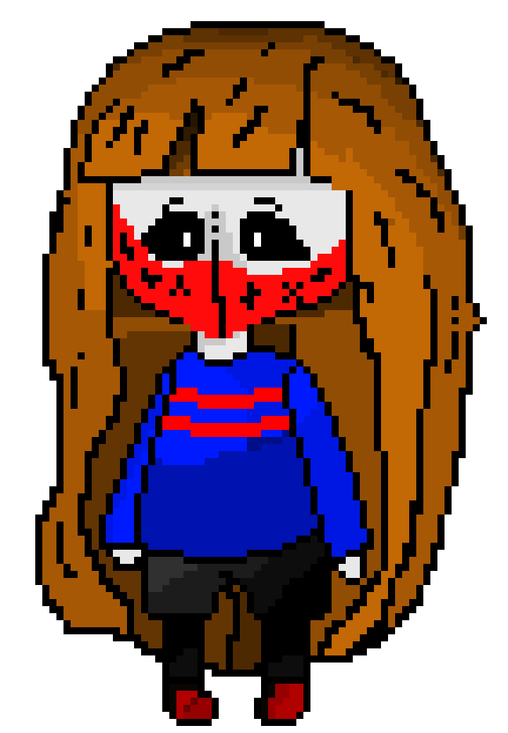 [2fbf6b] -falls down on the ground and sits there-