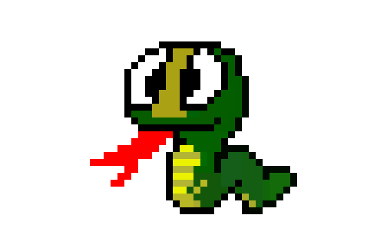 king cobra pixel art