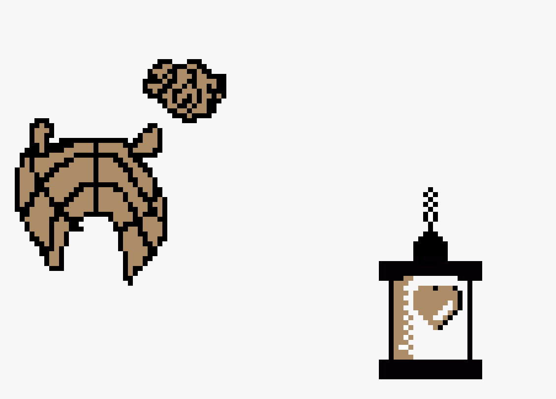 [8b88c0] UNDERTALE  brown (vague) SOUL