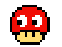 [9664c4] MARIO PAC-MAN MUSHROOM
