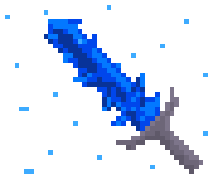[7b0306] Legendary Sapphire Buster Sword