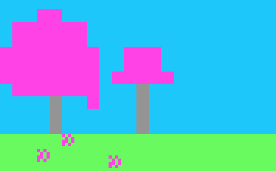 [3c3977] cherry blossom biome