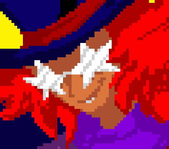 [90dac8] ENDLESS NIGHT [ As Andre would use all the emptiness from the reflected arenas in the sky to thrown down numerous pillars of raw emptiness itself. Slamming down onto the arena floor like javelins.]