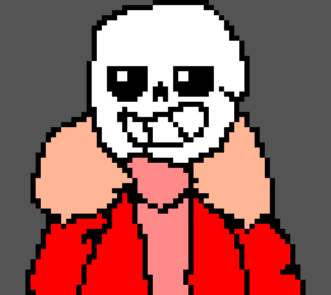 [53a360] I can make a alpha sans sprite if i want to