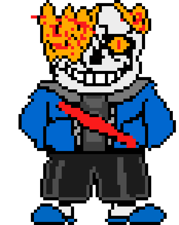 [62432f] OtherTale Sans Battle Sprites