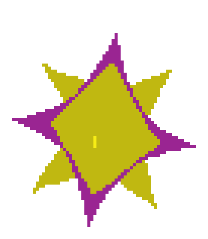 [c0b811] when the Evil Blue Man holds the Unusually Small Purple Scrimblo