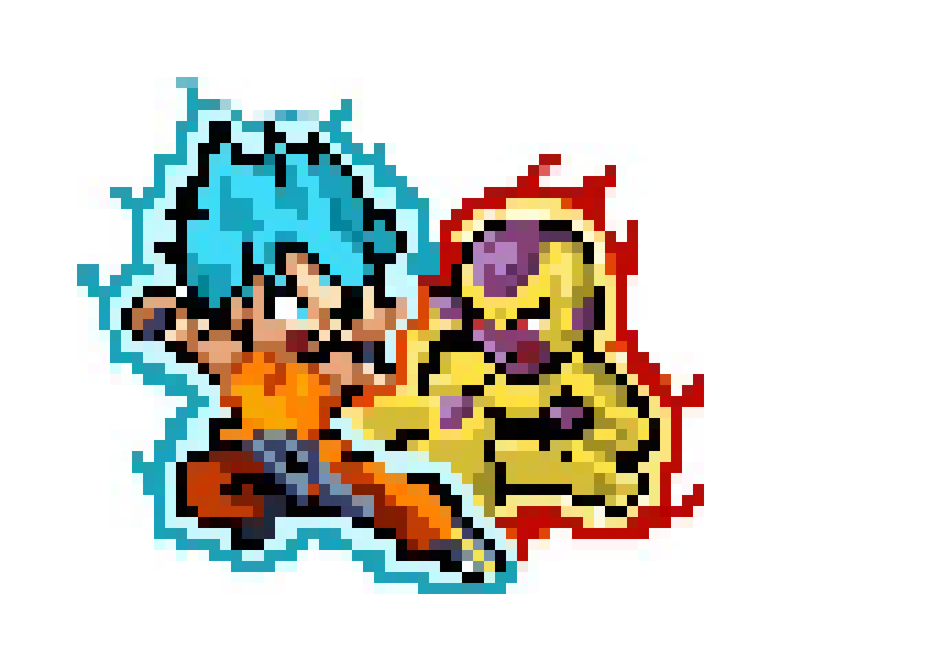 [e4c4c2] ssgss goku vs freiza