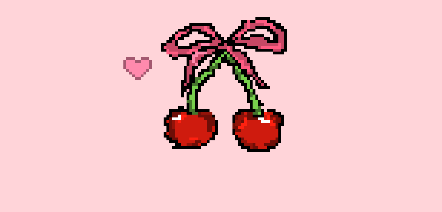 [441d81] cherry with bow!