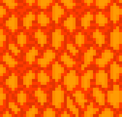Pixel (Magma or Lava) Tile