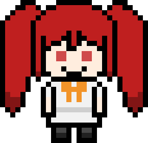 [a05f58] Cherrie Danganronpa Pixel Sprite