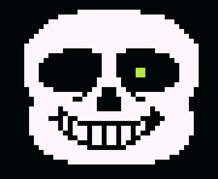 [9664c4] Sans Glowing Eye (Undertale)