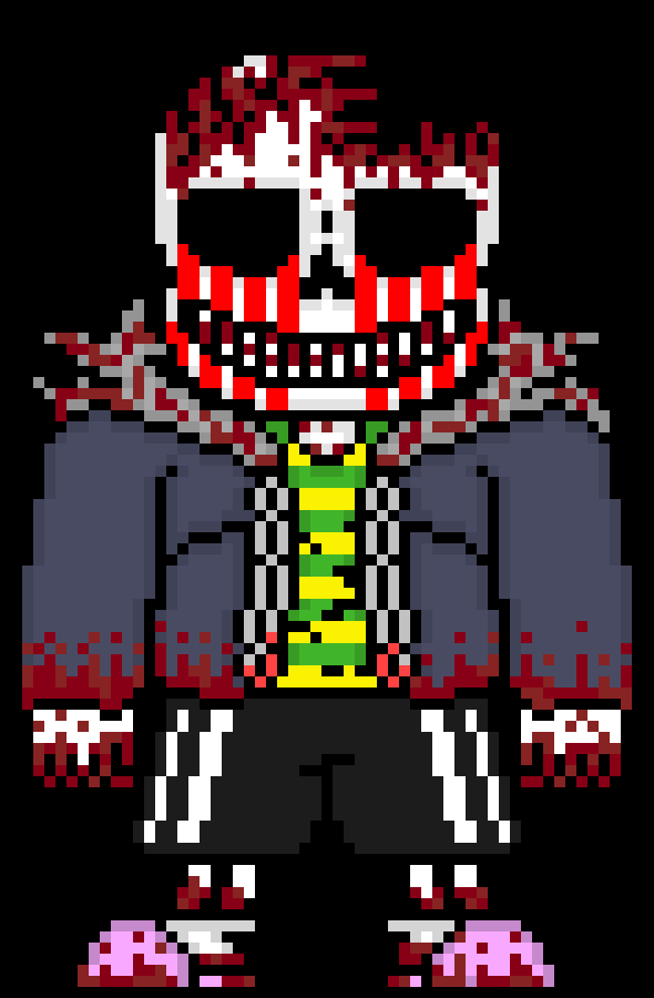 TerrorSpin: *tps to a random Multiverse while hyperventilating* ugh finally got away from that rainbow torturer *looks at Swapverse* *screams* gahh leave me alone you torturer *runs away*