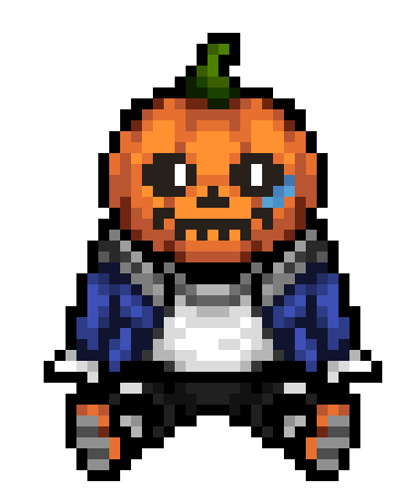 [35dc76] (not wearing the pumpkin ofc cause it would get in the way)