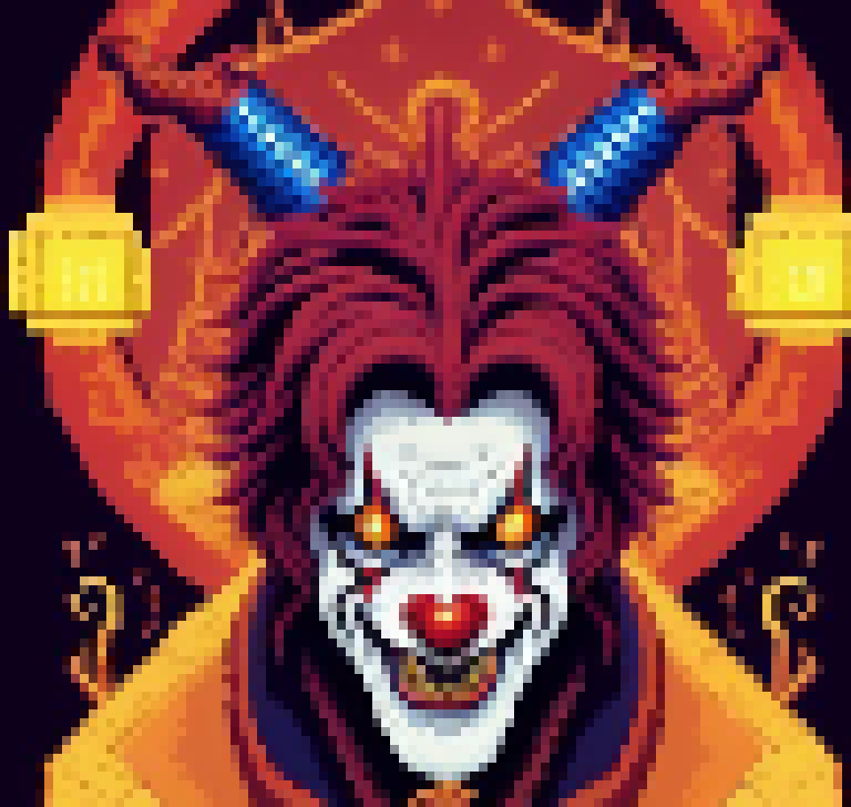 [ad224f] clown demianio