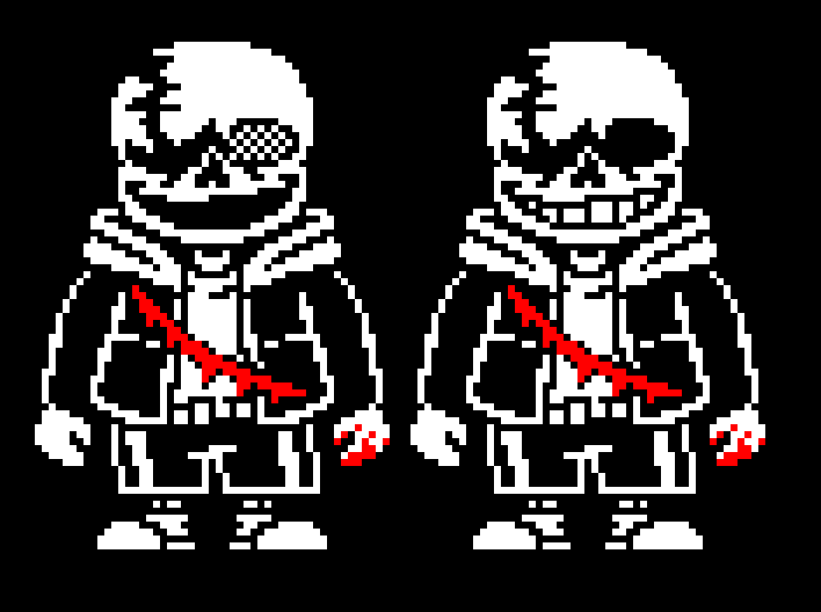[666661] Last Breath Sans Phase 3 Sprite