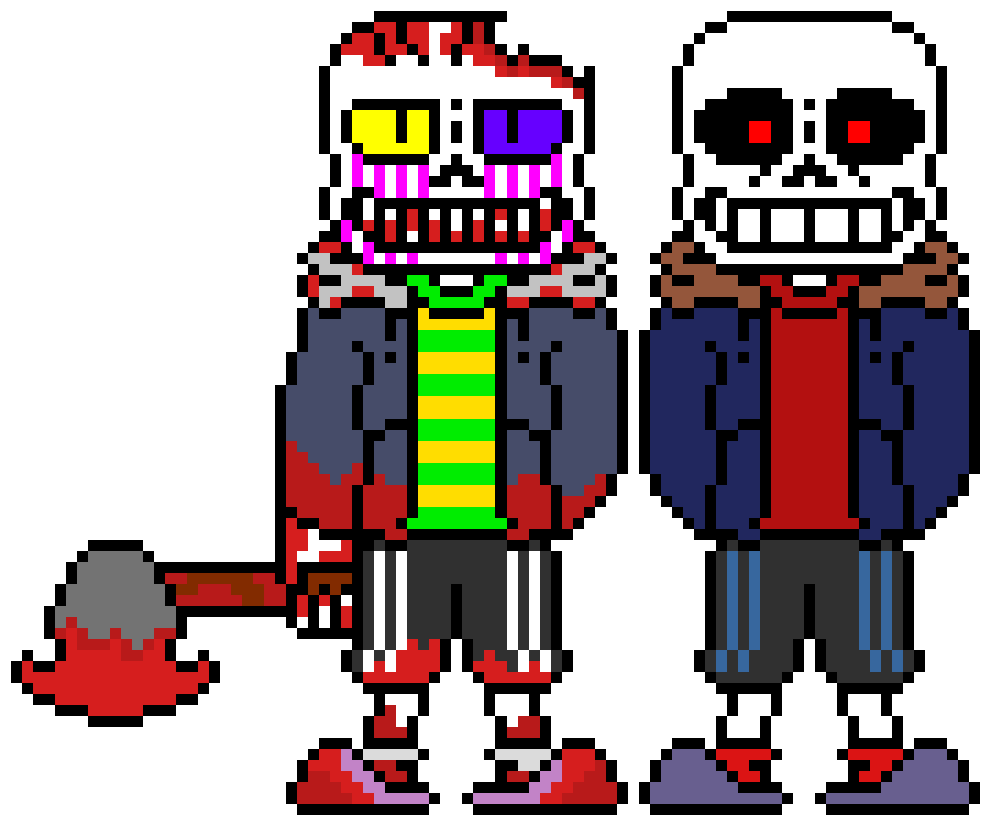 [d6b045] GlitchPaint: Here's why... *Terror couldn't see GlitchPaint's Terror due to being blind*