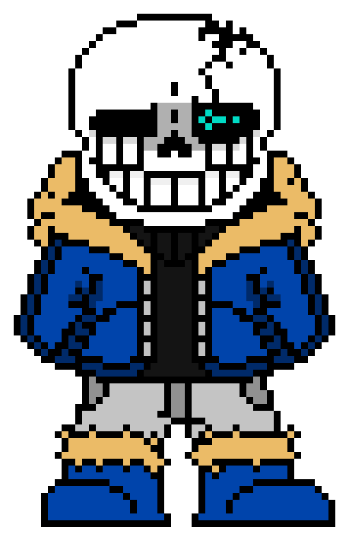 [be2951] dark sans but with killers style(if you guys got any name suggestions for this then I would like to hear it please)