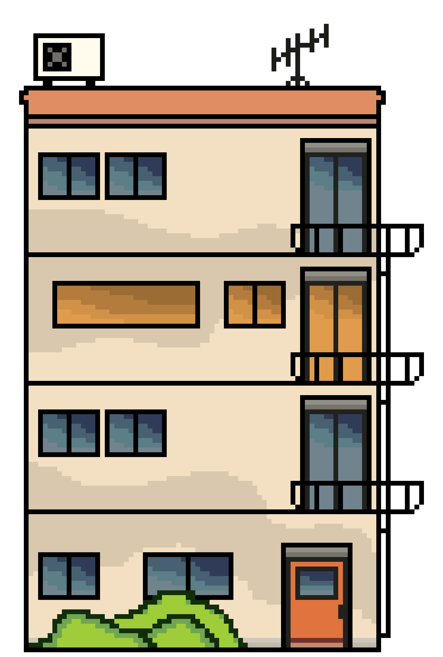 [cfe89f] 2D Test Building