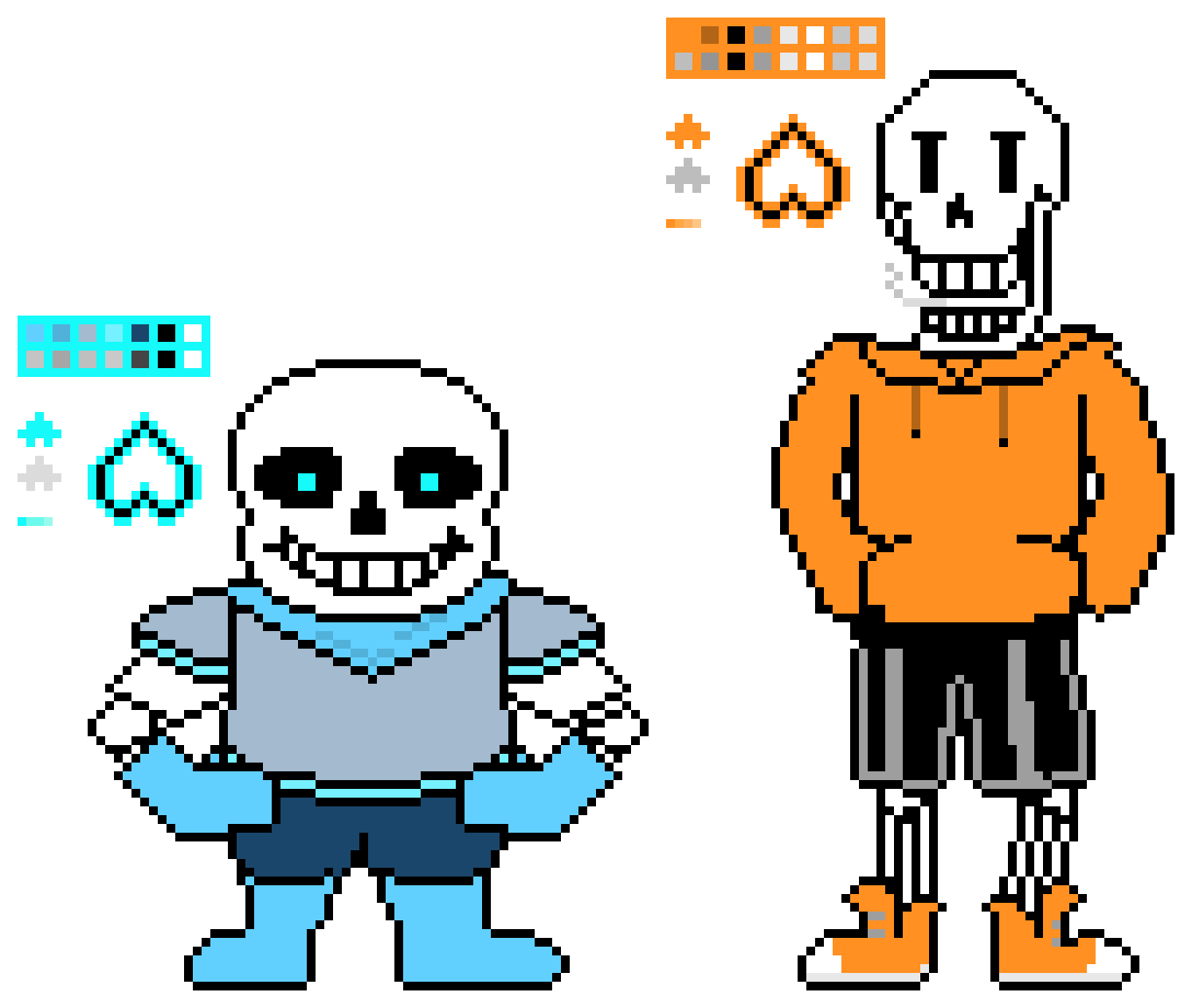 [9664c4] Underswap Sans and Papyrus