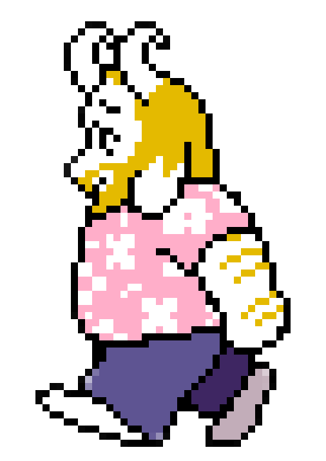[9afd85] Asgore pink sprite L2 fix new