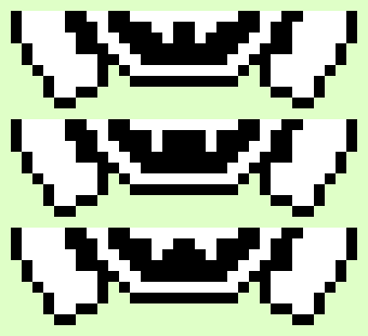 [95be89] This was a testing thing which I asked "Hey guys? Which set of these "teeth", look better for Nova?", No one really responded if I recall...