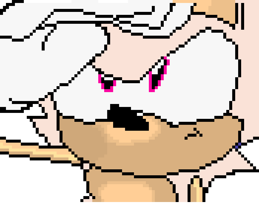 [10304b] Modern Hyper Sonic CD Pixel Art - Intro 