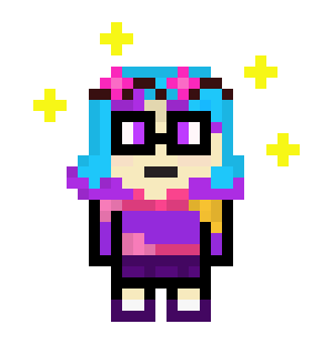 [a43e3f] Sora Hana Pixel sprite