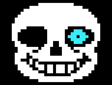 [9664c4] Sans Head (blue eye)