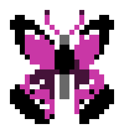 [c80e06] Pink Butterfly