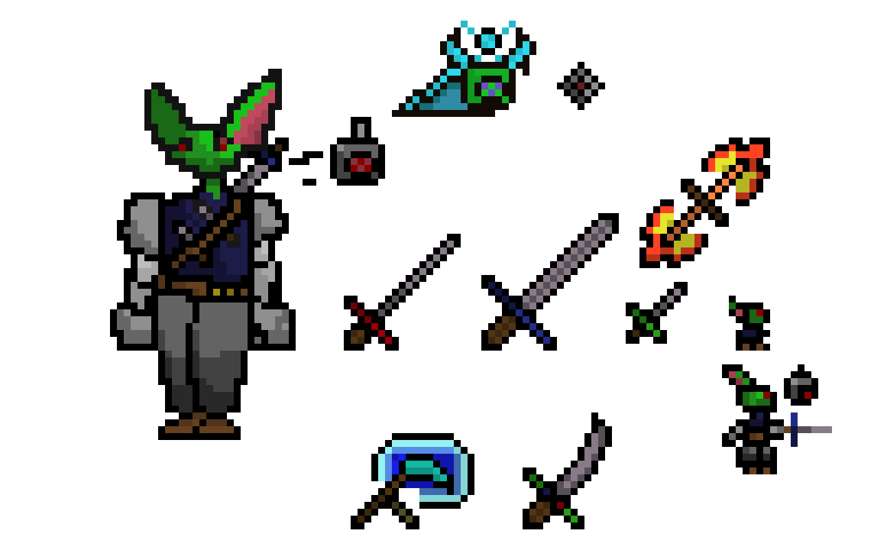 [9664c4] First pixel art