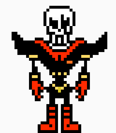 UNDERFELL Papyrus' Sprite