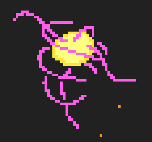 [4b26cc] In the case of my character, it's a bunch of ribbons in a humanoid shape, and can also tighten around and invisible body (Not really invisible, non existant)
