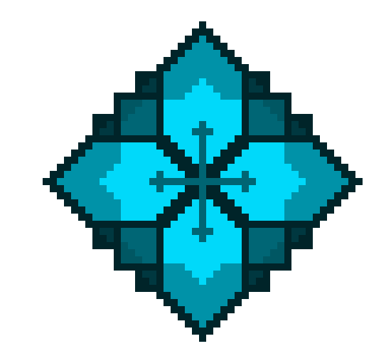 [c7561a] Blue Flower