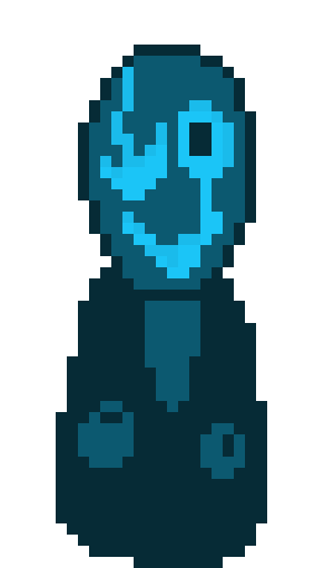 [9664c4] Floodtale (my AU) Gaster Sprite
