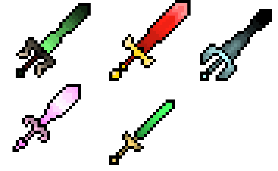 [ac0645] Cool Swords