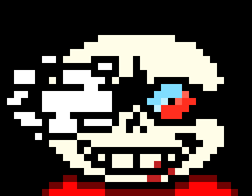 [df4002] [Blue, Normal, And Orange bones go towards fatal and are really difficult to dodge, while some tiny blasters fire during the process]