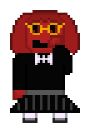 [2b2cca] Wendy hand to face, Gossping sprite