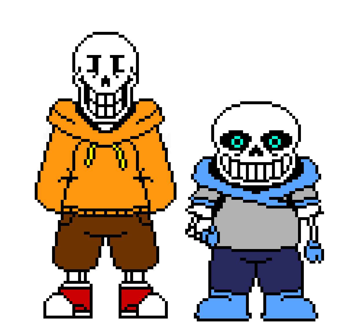 Blueberry Sans and Carrot Papyrus
