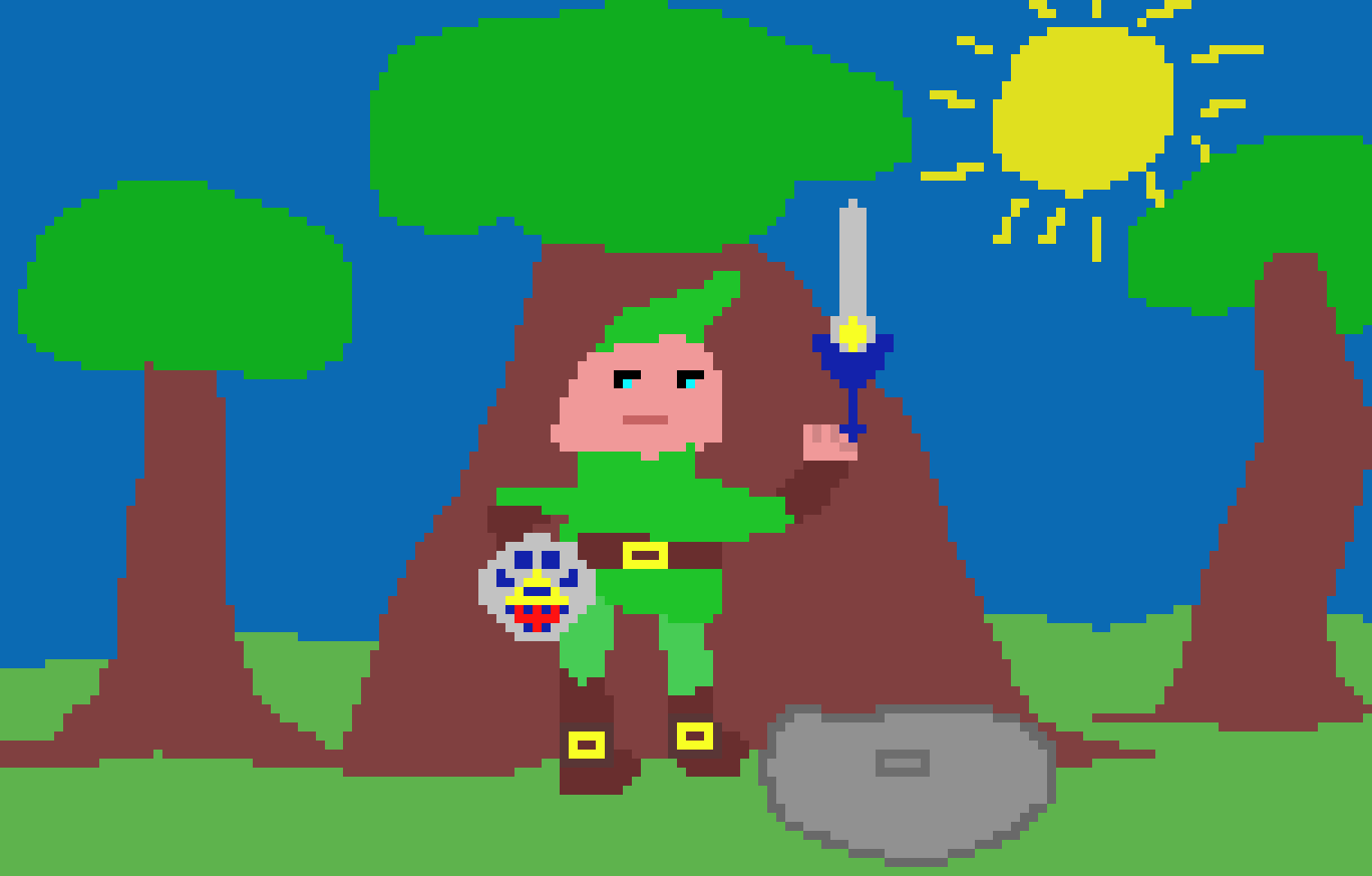 [9664c4] Legend of zelda (Link's Master Sword)