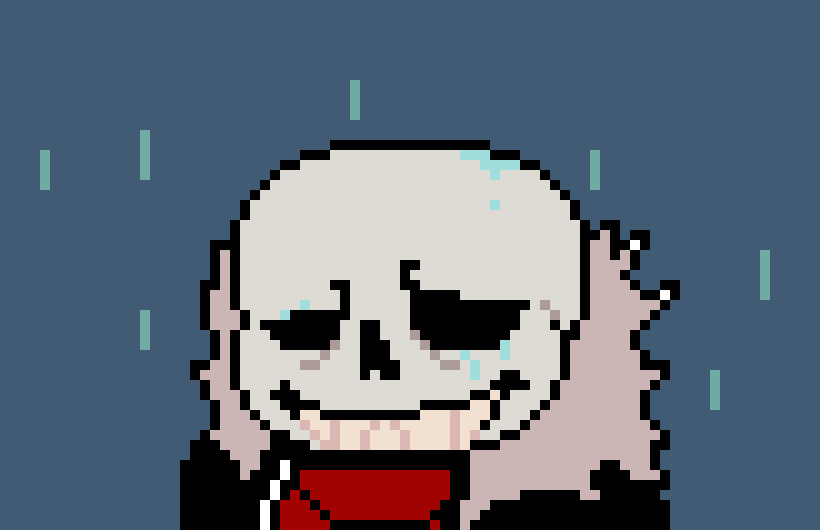 [1c0dc7] -{ He walks quite slowly and creepily to the Fell Chara..}- * Ngeh.
