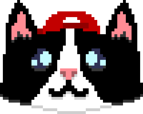 [9664c4] Black and white cat