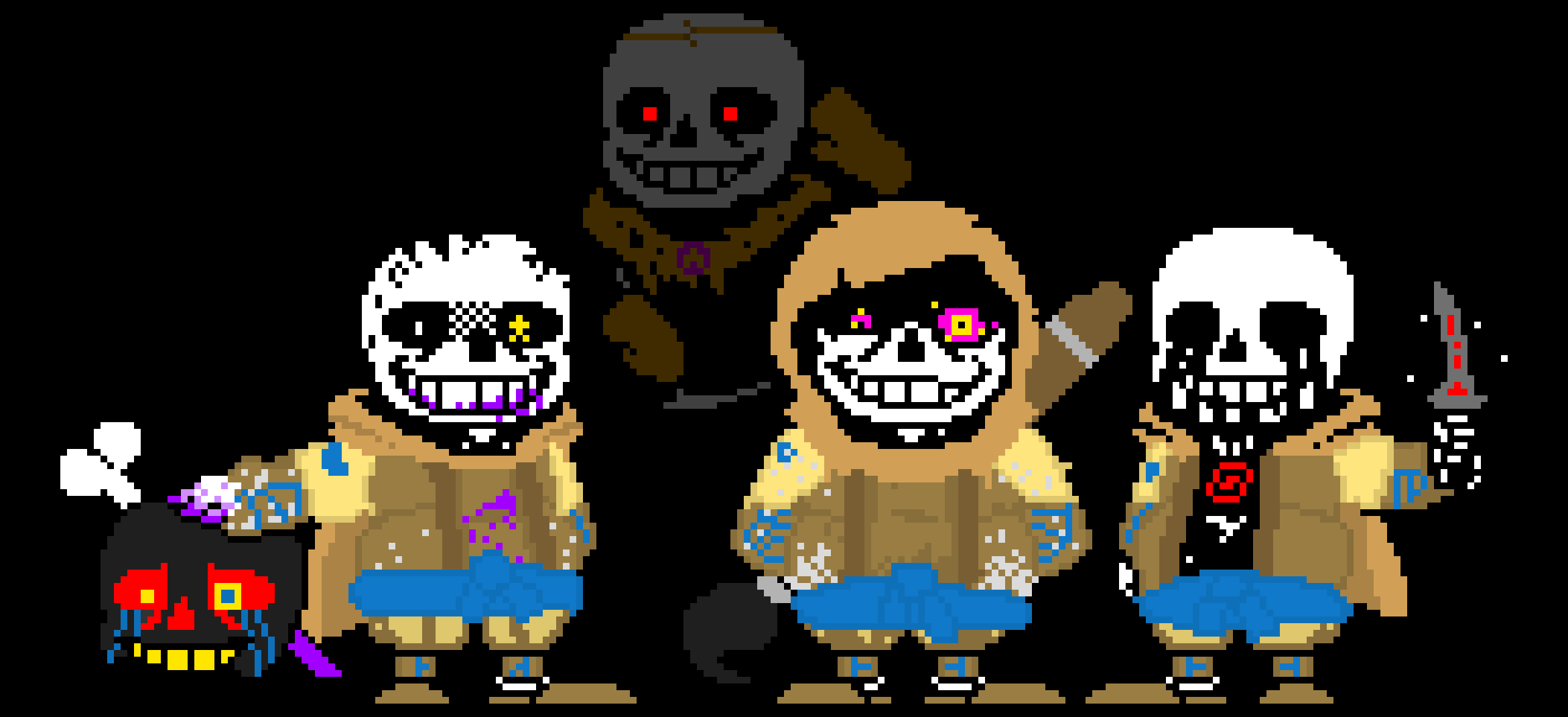 [70ef99] Ink Murder time trio phase 2 Error and dream