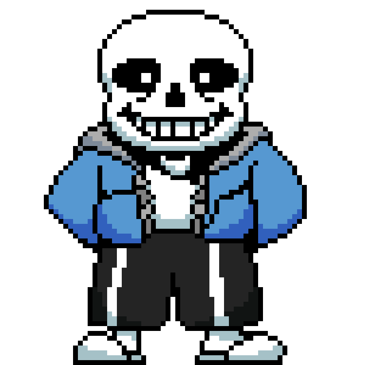 Undertale Last Breath Sans Sprite. (But Not Actually...)