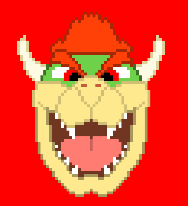 [96a7a8] Bowser's Head
